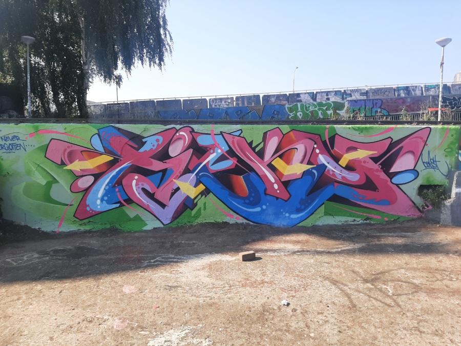 tikky, beast, amsterdam, graffiti, ndsm